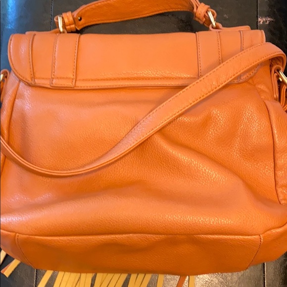 Butter brown faux leather bag - Picture 4 of 5